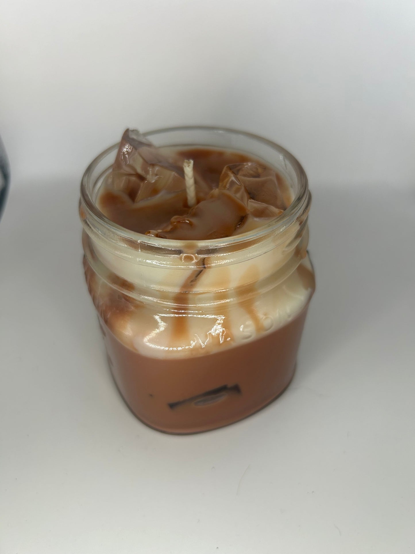 Mason Jar Iced Coffee Candle