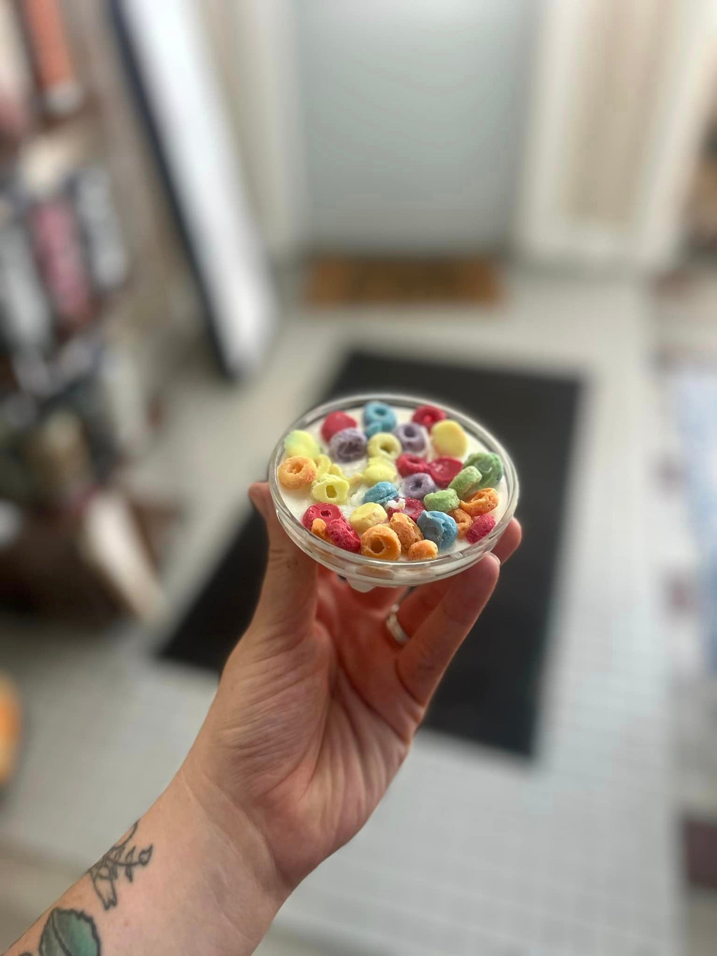 Fruit Loop Bowl Candle